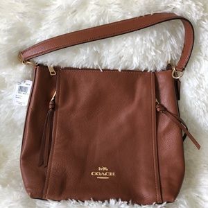 Leather COACH bag *brand new with tags!!!!*